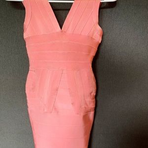Beautiful blush pink Kewl Shot bandage dress. NWOT